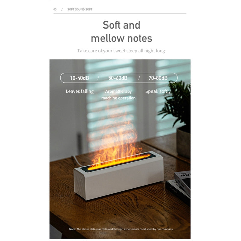 Zenit Glow™ – 7-Color Flame Aroma Diffuser