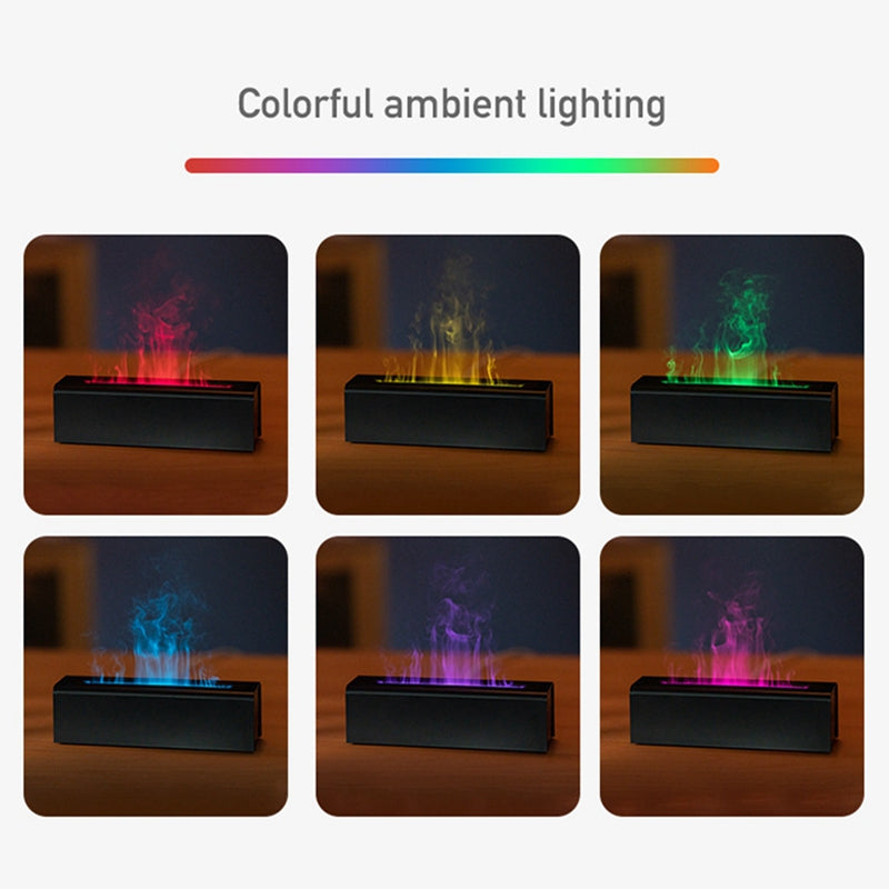 Zenit Glow™ – 7-Color Flame Aroma Diffuser